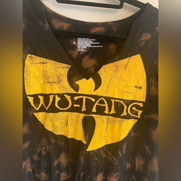 Wutang Brown Tie Dye T shirt size 0 - Picture 7 of 7